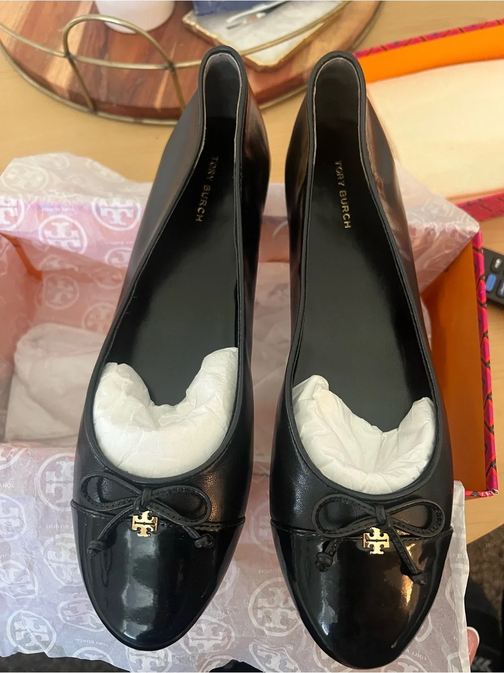 Tory Burch Cap Toe Flat
